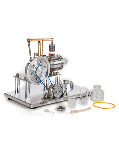 Motor Stirling de Aire Caliente Sunnytech SC02M Juguete Educativo