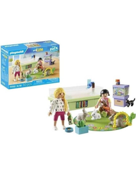 Paquete Inicial Playmobil Familia Conejo 4-10 años Paquete Inicial Playmobil Familia Conejo 4-10 años