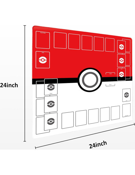 Tapete para Juego de Cartas Extalas 60x60 cm 2 Jugadores