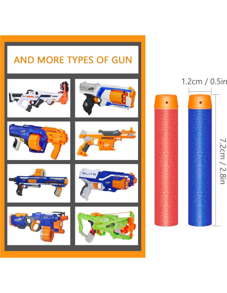 Recargas de Dardos Nerf 200pcs Compatibles N-Strike Elite Recargas de Dardos Nerf 200pcs Compatibles N-Strike Elite