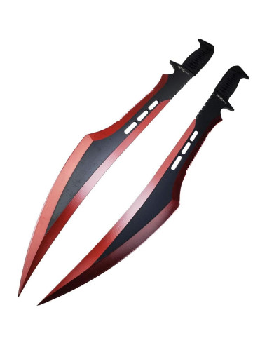 Machete Táctico Twin 68.58 cm Tactical Master Rojo
