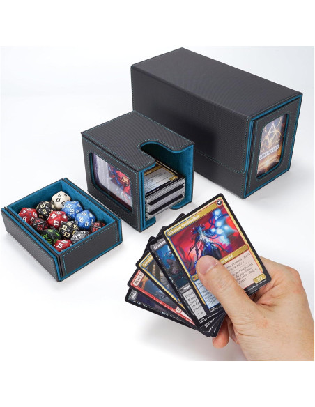 Caja de Almacenamiento de Cartas AFIING MTG Commander - 220 Cartas Caja de Almacenamiento de Cartas AFIING MTG Commander - 220 Cartas