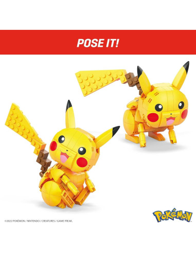 Set de Construcción MEGA Pikachu 205 Piezas 10,16 cm
