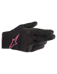 Guantes Alpinestars Stella S-Max Drystar Mujeres XS Negro/Rosa