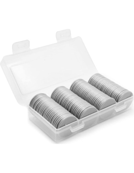 Juego de 100 Fichas de Plástico para Aprendizaje 25 mm Juego de 100 Fichas de Plástico para Aprendizaje 25 mm