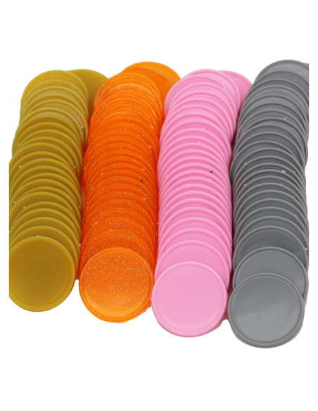 Juego de 100 Fichas de Póker Plástico 25mm con Caja Juego de 100 Fichas de Póker Plástico 25mm con Caja