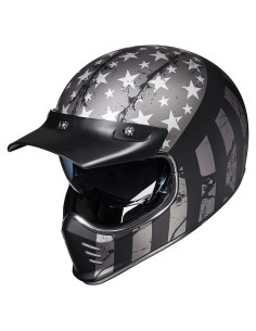 Casco Integral ILM Z502 Bandera Patriótica XXL