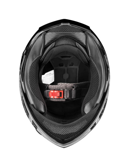 Casco Integral JAGASOL JS-QK-111S-816 XL para Motocicleta Casco Integral JAGASOL JS-QK-111S-816 XL para Motocicleta