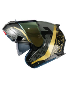 Casco HAX Modular Flip-Up Wind Gold 2.19 kg Aprobado DOT/ECE