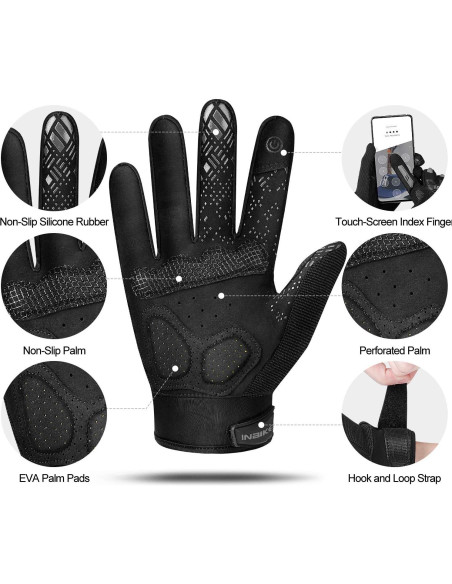Guantes de Montaña INBIKE Táctiles con Protección para Motocicleta Guantes de Montaña INBIKE Táctiles con Protección para Motocicleta