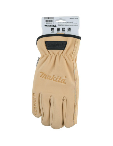 Guantes de Conductor de Cuero Genuino Makita T-04195 Grande