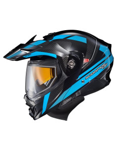 Casco Modular ScorpionEXO AT960 Climas Fríos Mediano Azul