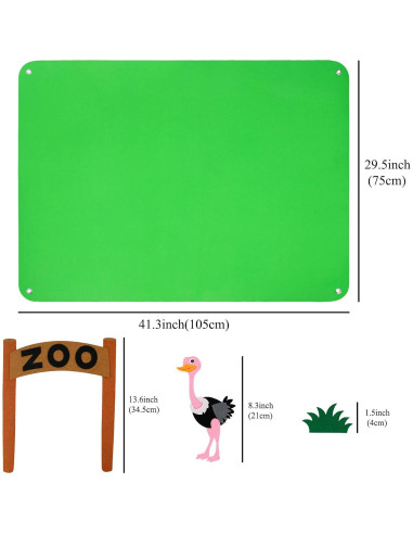 Juego de Tablero de Historias de Animales Craftstory 32 Piezas