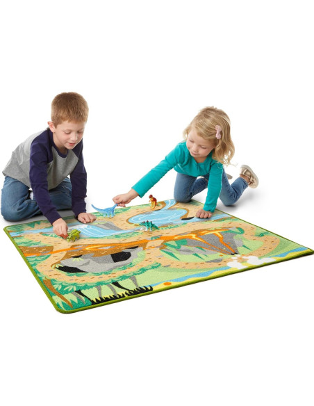 Alfombra de Actividad Dinosaurios Melissa & Doug 100x91 cm Alfombra de Actividad Dinosaurios Melissa & Doug 100x91 cm