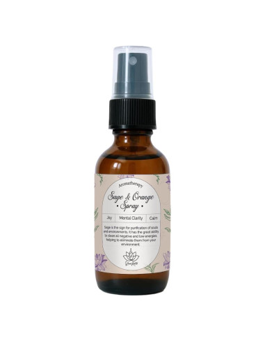 Spray de Aromaterapia Salvia y Naranja Greenkanto 120ml