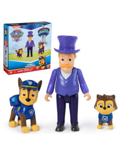 Conjunto de Figuras Paw Patrol Chase y Humdinger 3+ Años