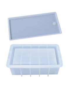 Molde de Silicona para Caja de Almacenamiento Yeahii 23.4x13.9cm