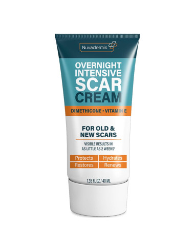 Crema Intensiva para Cicatrices NUVADERMIS 39.7 ml - Hidratante Nocturna