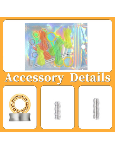 Kit de 23 Piezas para Yo-Yo Abeillo con Rodamientos y Cuerdas