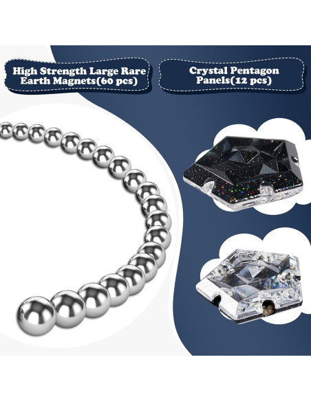 Esfera Magnética Antiestrés KEDIBO - Set 12 Piezas Esfera Magnética Antiestrés KEDIBO - Set 12 Piezas