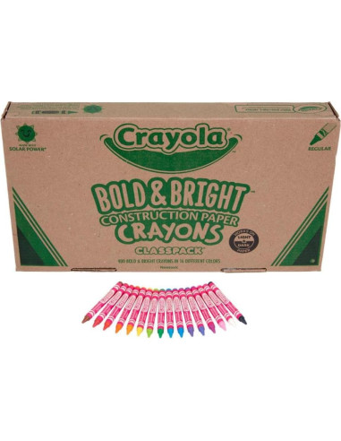 Crayones Crayola Classpack 400 piezas 16 colores variados