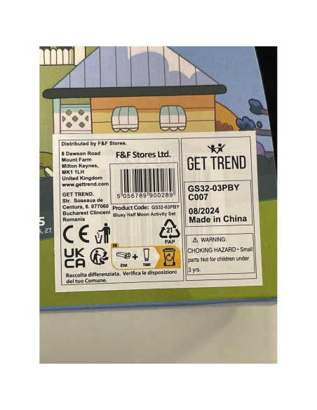 Kit de Dibujo Bluey 120 Piezas Estuche Azul Media Luna Kit de Dibujo Bluey 120 Piezas Estuche Azul Media Luna