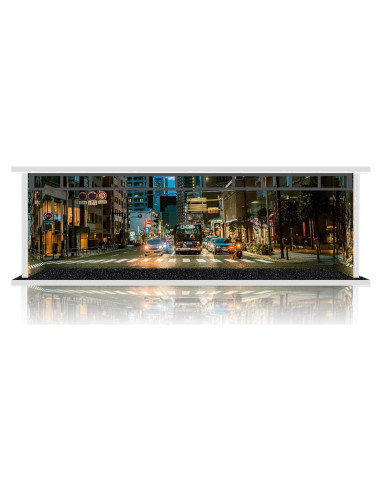 Estuche de Exhibición Bivitre 1:64 con Luz LED y Acrílico