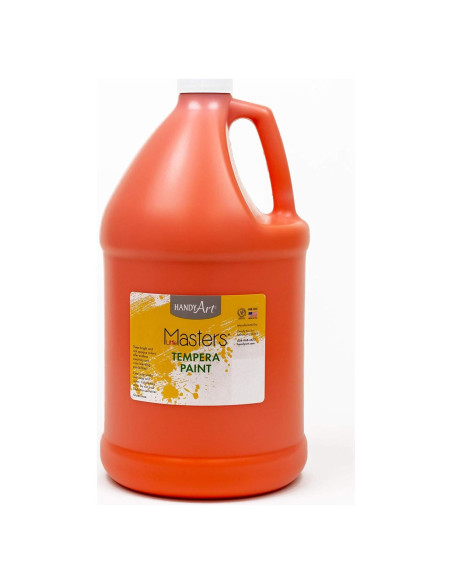 Pintura Tempera Handy Art Little Masters Naranja 1 Galón Pintura Tempera Handy Art Little Masters Naranja 1 Galón