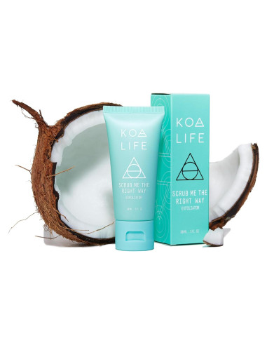 Exfoliante Facial Vegano KOA LIFE Eucalipto 15 ml Piel Sensible