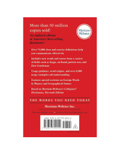 The Merriam-Webster Dictionary - America's Best-Selling Dictionary - Mass Market Paperback 2