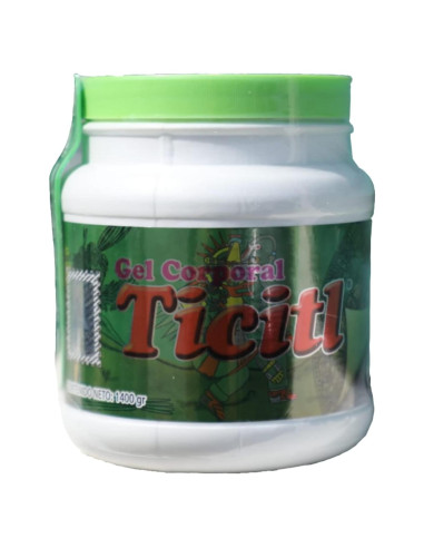 Gel Corporal TICITL 1.4 kg con Mentol y Eucalipto D'MUNDO