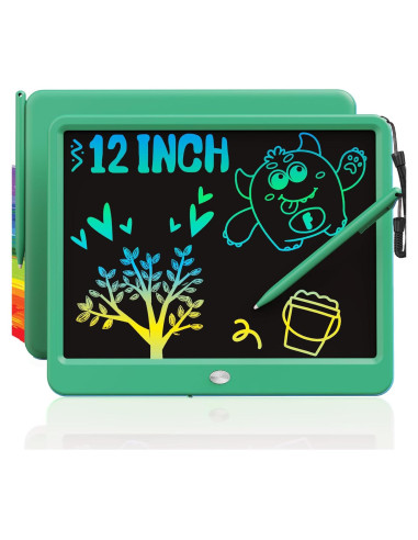 Tableta de Escritura LCD Tekfun 30.48 cm Verde Portátil