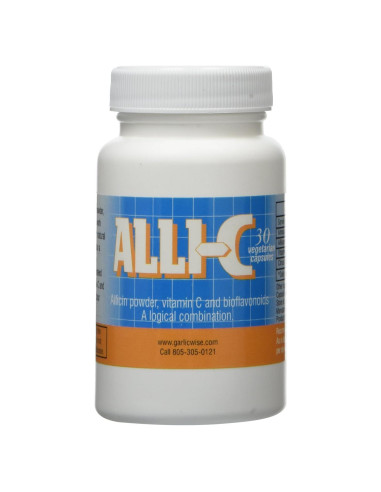 Alicina con Vitamina C y Bioflavonoides Alli-C - 30 Cápsulas
