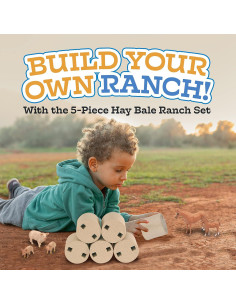 Conjunto de Pacas de Heno 5 Piezas Big Country Toys 2