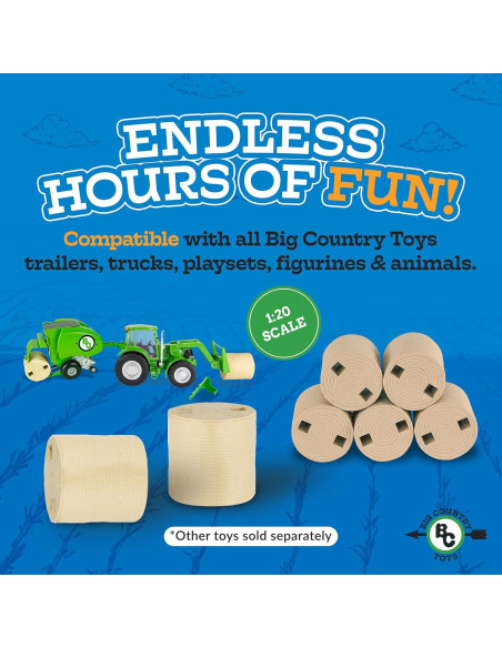 Conjunto de Pacas de Heno 5 Piezas Big Country Toys Conjunto de Pacas de Heno 5 Piezas Big Country Toys