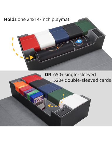 Caja de Deck MTG AFIING 6 en 1 para 2400 Cartas