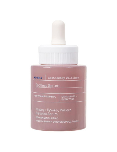 Sérum Facial Korres Apothecary Wild Rose 30 ml - 15% Vitamina C