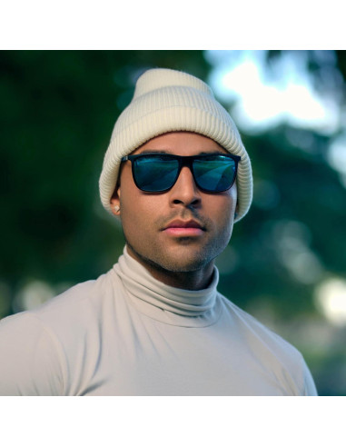 Gafas de sol ZENOTTIC cuadradas UV400 para hombres