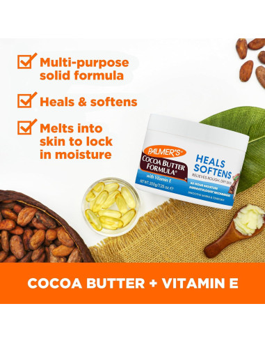 Loción Sólida Palmer's Manteca de Cacao 205.5g Hidratante