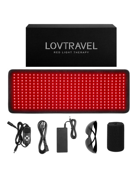 Almohadilla Terapia Luz Roja LOVTRAVEL 81x30cm 50W Almohadilla Terapia Luz Roja LOVTRAVEL 81x30cm 50W