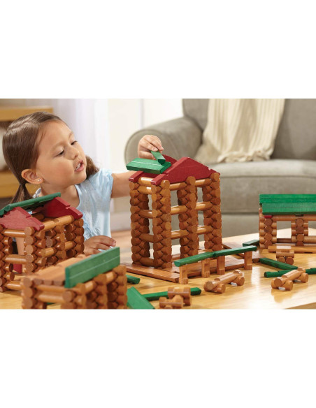 Lincoln Logs Pueblo Edición Coleccionista - 327 Piezas de Madera Lincoln Logs Pueblo Edición Coleccionista - 327 Piezas de Madera