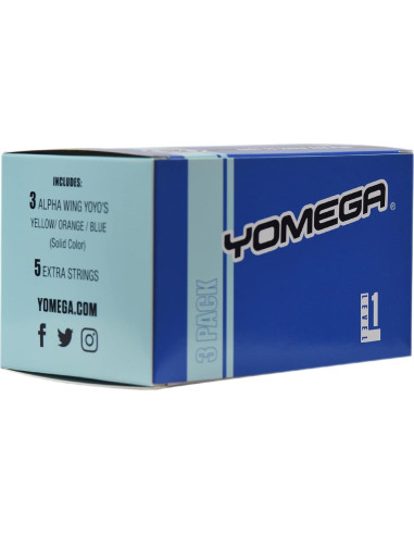 Yo-yo Yomega 3X Alpha Wing para principiantes - Sólido