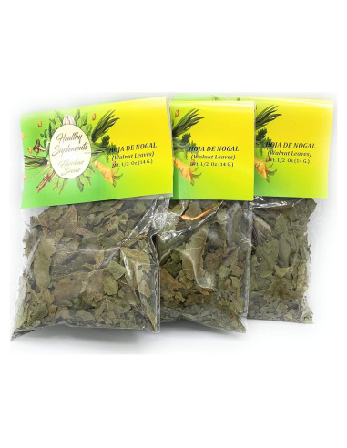 Hojas de Nogal 100% Natural Suplementos Saludables 14 g