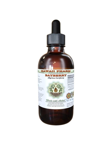 Extracto Líquido de Bayberry Sin Alcohol Hawaii Pharm 59 ml Extracto Líquido de Bayberry Sin Alcohol Hawaii Pharm 59 ml