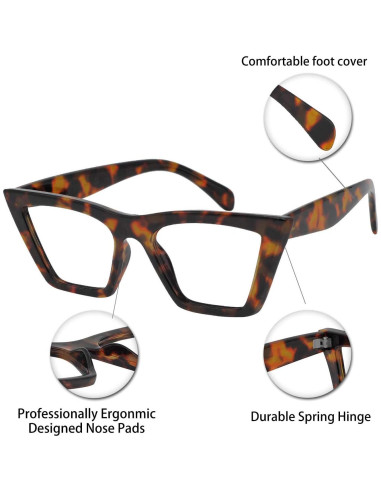 Gafas de Lectura OCCI CHIARI Gato Ojo 2.5x Marrón