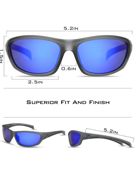 Gafas de Sol Polarizadas KastKing Hiwassee Unisex UV Gafas de Sol Polarizadas KastKing Hiwassee Unisex UV