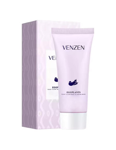 Máscara Facial de Barro VEZE con Extracto de Berenjena 60g