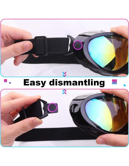 Gafas de esquí Rngeo, paquete de 2, protección UV 400 Gafas de esquí Rngeo, paquete de 2, protección UV 400