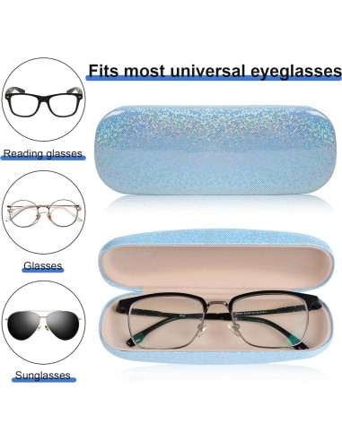 Estuche Duro para Gafas Joyberg - Paquete de 2 Azul