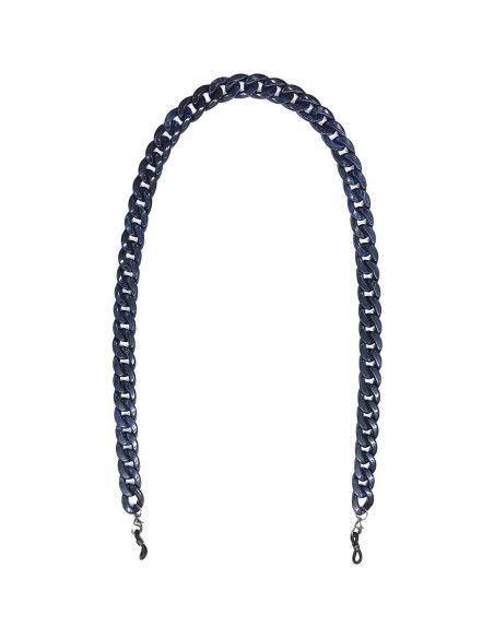 Cadena para Gafas DECKER Acrílico Texturizado Azul Cadena para Gafas DECKER Acrílico Texturizado Azul